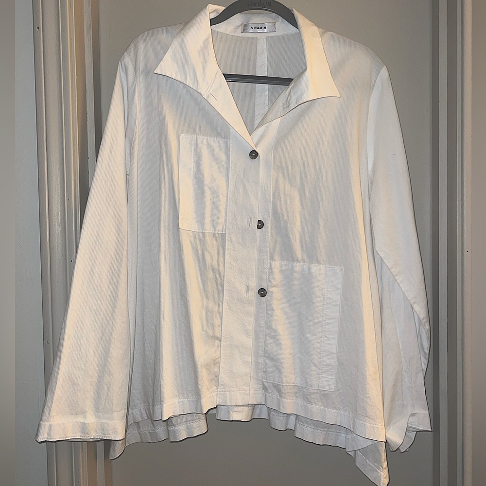 Womens Button Down Top